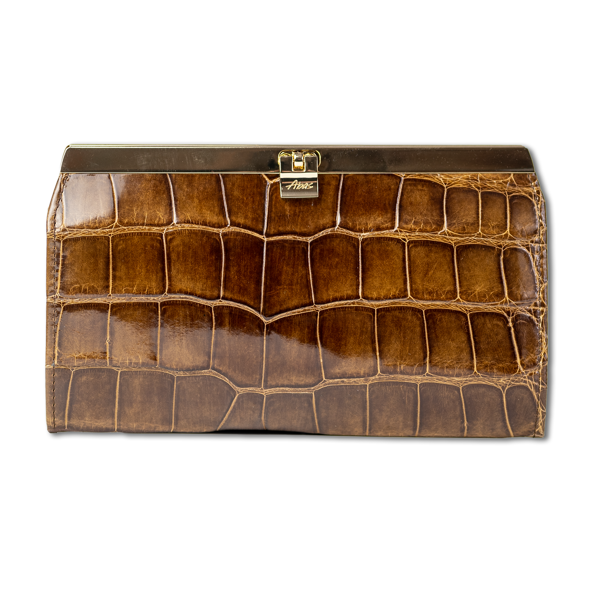 Accordion Wallet in Classic Alligator — Abas